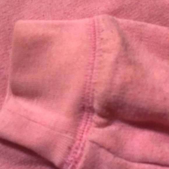 PINK SWEATSHIRT WITH LEOPARD PRINT LETTERING, XS - Picture 10 of 10